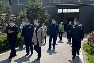 馬村區(qū)王婕區(qū)長(zhǎng)帶領(lǐng)消防，安全等一行人員來(lái)我廠(chǎng)檢查指導(dǎo)工作